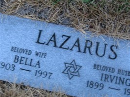 Irving Lazarus Irving Lazarus