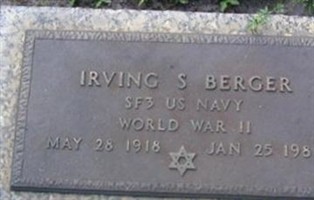 Irving S. Berger Irving S. Berger