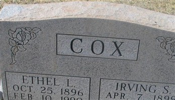 Irving S Cox Irving S Cox