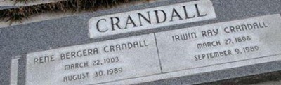 Irwin Ray "Cy" Crandall