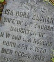 Isa Dora Rogers Zachary