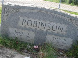 Isaac D Robinson Isaac D Robinson