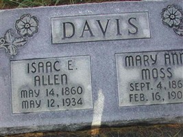 Isaac E. Allen Davis Isaac E. Allen Davis