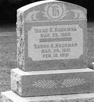 Isaac G. Hackman Isaac G. Hackman
