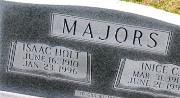Isaac Holt Majors Isaac Holt Majors