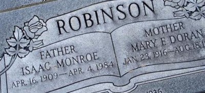 Isaac Monroe Robinson Isaac Monroe Robinson