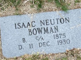 Isaac Neuton Bowman Isaac Neuton Bowman