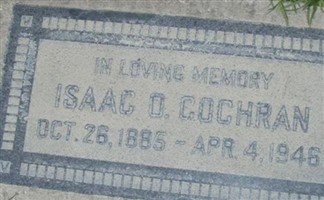 Isaac O. Cochran Isaac O. Cochran