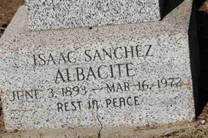 Isaac Sanchez Albacite