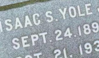 Isaac Stevens "Mac" Yole, Jr Isaac Stevens "Mac" Yole, Jr