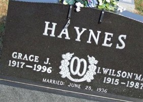 Isaac Wilson "Mac" Haynes Isaac Wilson "Mac" Haynes