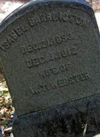 Isabel Barrington Webster Isabel Barrington Webster