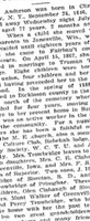 Isabel "Bell" Anderson Trowbridge Isabel "Bell" Anderson Trowbridge