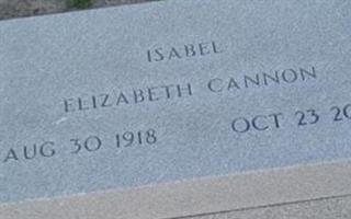 Isabel Elizabeth Cannon