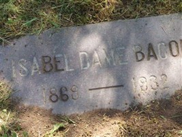 Isabel Gerry Dame Bacon