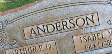 Isabel M. Anderson Isabel M. Anderson