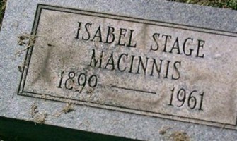 Isabel Stage MacInnis Isabel Stage MacInnis