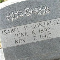 Isabel V Gonzalez Isabel V Gonzalez