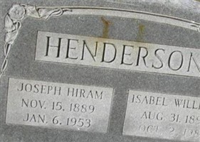 Isabel Williams Henderson Isabel Williams Henderson
