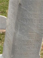 Isabella Hood "Elizabeth" Hill Hamilton