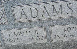 Isabelle B Adams Isabelle B Adams