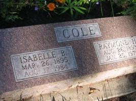 Isabelle B Cole Isabelle B Cole