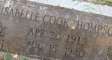 Isabelle Cook Thompson Isabelle Cook Thompson