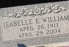 Isabelle E. Williams Isabelle E. Williams