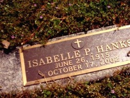 Isabelle F Peters Hanks