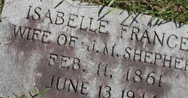 Isabelle Frances Shepherd Isabelle Frances Shepherd