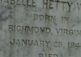 Isabelle Hetty Wolfe Isabelle Hetty Wolfe