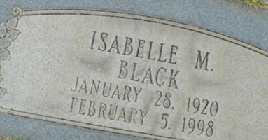 Isabelle M Black Isabelle M Black