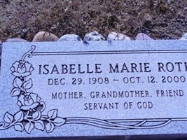 Isabelle Marie Roth Isabelle Marie Roth