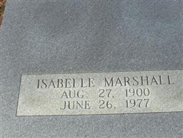 Isabelle Marshall Isabelle Marshall