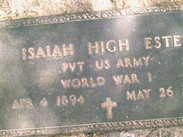 Isaiah High Estes
