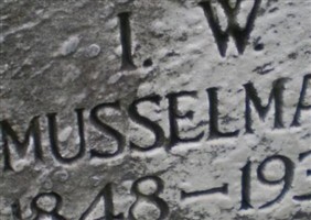 Isaiah W Musselman Isaiah W Musselman