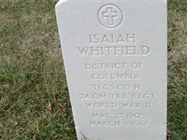 Isaiah Whitfield Isaiah Whitfield
