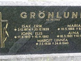 Isak Erik Isaksson Gr?nlund