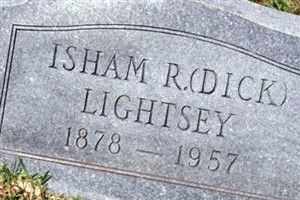 Isham Richard Lightsey Isham Richard Lightsey
