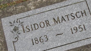 Isidor Matsch Isidor Matsch