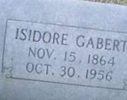 Isidore Gabert Isidore Gabert
