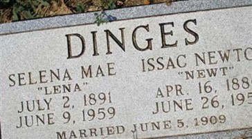 Issac Newton "Newt" Dinges