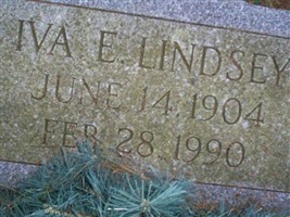Iva E Lindsey