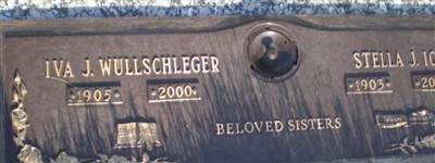 Iva J Wullschleger Iva J Wullschleger