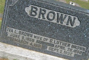 Iva L. Brown Iva L. Brown
