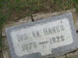 Iva M Hanes Iva M Hanes