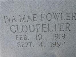 Iva Mae Fowler Clodfelter