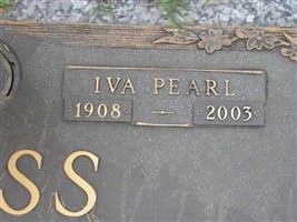 Iva Pearl Sigmon Pless Iva Pearl Sigmon Pless