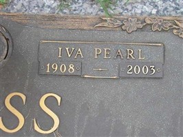 Iva Pearl Sigmon Pless