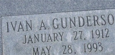 Ivan A Gunderson